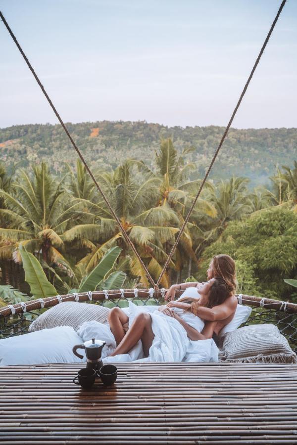 Kalma Bamboo Eco Lodge Kuta  Bagian luar foto